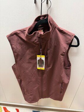 32 Degrees Heat Men's Tech Vest, Red, Size Small